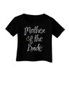 Mother of the Bride - Diamond - Color Infant T-Shirt Dark-Infant T-Shirt-TooLoud-Black-06-Months-Davson Sales