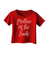 Mother of the Bride - Diamond Infant T-Shirt Dark-Infant T-Shirt-TooLoud-Red-06-Months-Davson Sales