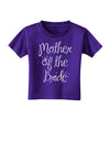 Mother of the Bride - Diamond Toddler T-Shirt Dark-Toddler T-Shirt-TooLoud-Purple-2T-Davson Sales