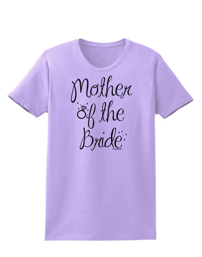 Mother of the Bride - Diamond Womens T-Shirt-Womens T-Shirt-TooLoud-Lavender-X-Small-Davson Sales