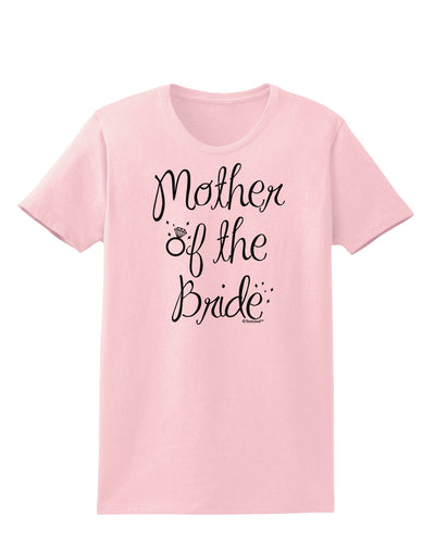 Mother of the Bride - Diamond Womens T-Shirt-Womens T-Shirt-TooLoud-PalePink-X-Small-Davson Sales