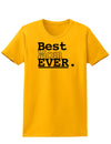 Mother's Day Best Mom Ever Womens T-Shirt-Womens T-Shirt-TooLoud-Gold-X-Small-Davson Sales