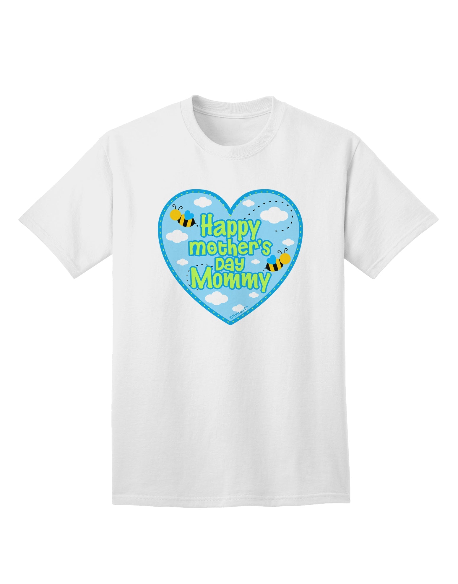 Mother's Day Special: Elegant Blue Adult T-Shirt by TooLoud-Mens T-shirts-TooLoud-White-Small-Davson Sales