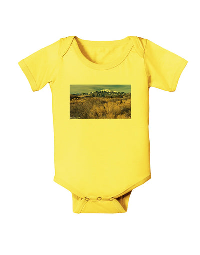 Mountain Forest Park Baby Romper Bodysuit-Baby Romper-TooLoud-Yellow-06-Months-Davson Sales