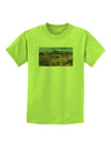 Mountain Forest Park Childrens T-Shirt-Childrens T-Shirt-TooLoud-Lime-Green-X-Small-Davson Sales