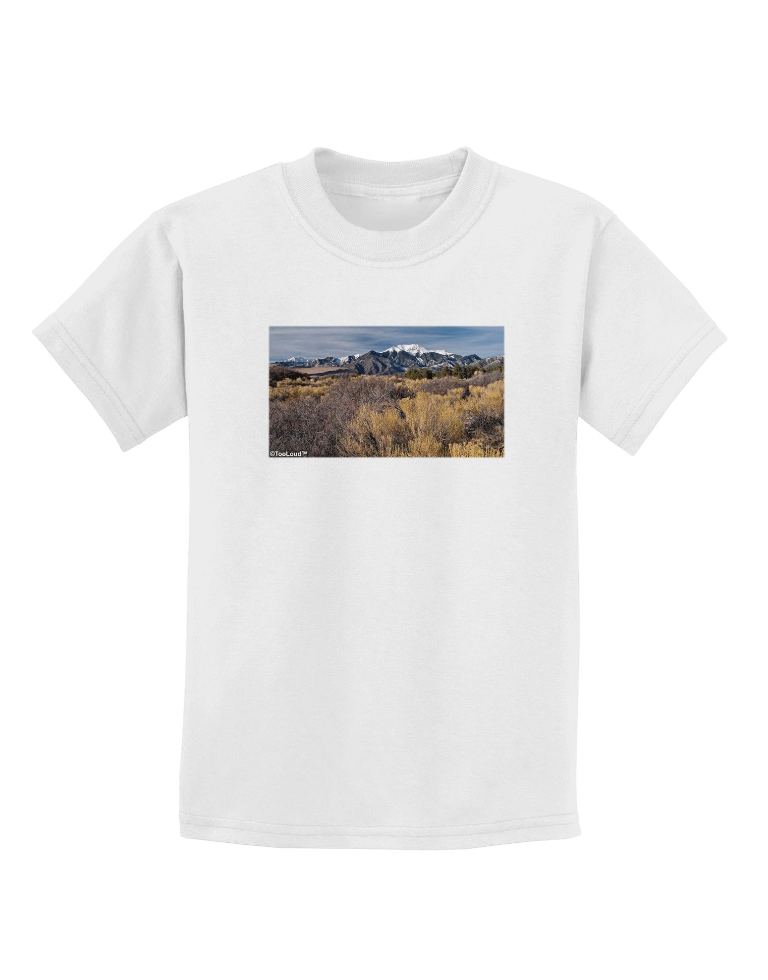 Mountain Forest Park Childrens T-Shirt-Childrens T-Shirt-TooLoud-White-X-Small-Davson Sales