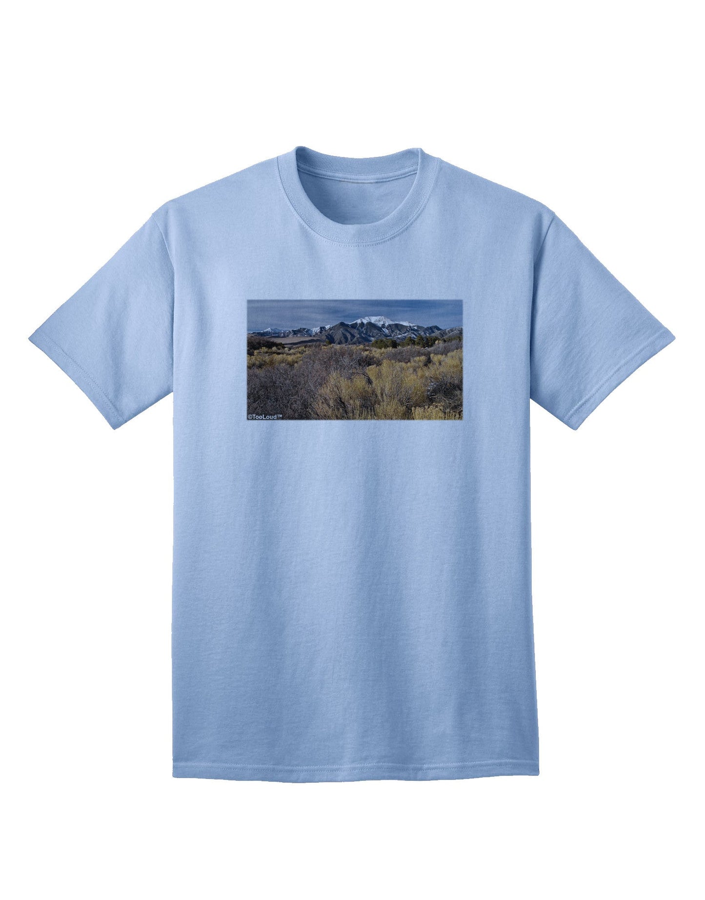 Mountain Forest Park - Premium Adult T-Shirt for Outdoor Enthusiasts-Mens T-shirts-TooLoud-Light-Blue-Small-Davson Sales