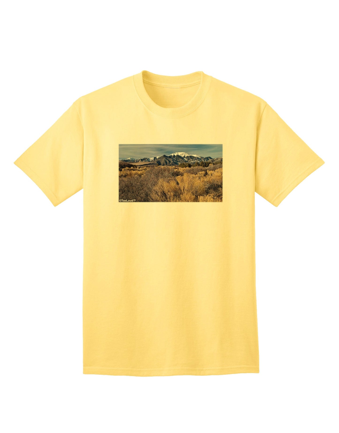 Mountain Forest Park - Premium Adult T-Shirt for Outdoor Enthusiasts-Mens T-shirts-TooLoud-Yellow-Small-Davson Sales