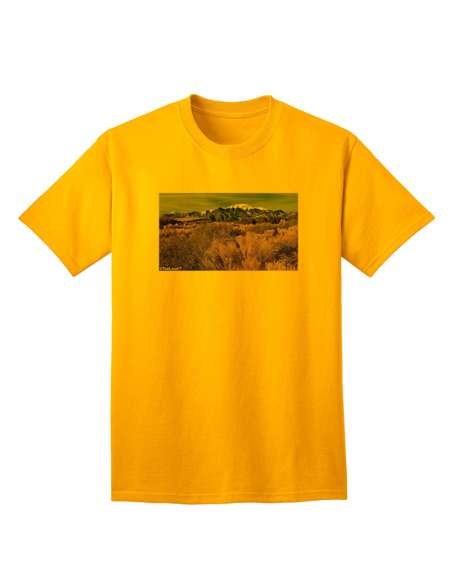 Mountain Forest Park - Premium Adult T-Shirt for Outdoor Enthusiasts-Mens T-shirts-TooLoud-Gold-Small-Davson Sales