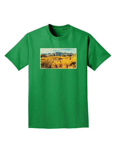 Mountain Forest Park Watercolor Adult Dark T-Shirt-Mens T-Shirt-TooLoud-Kelly-Green-Small-Davson Sales