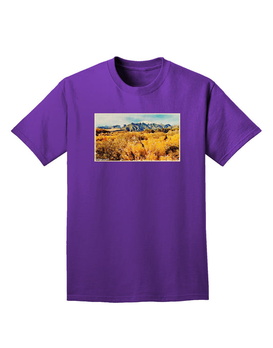 Mountain Forest Park Watercolor Adult Dark T-Shirt-Mens T-Shirt-TooLoud-Purple-Small-Davson Sales