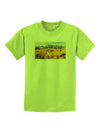 Mountain Forest Park Watercolor Childrens T-Shirt-Childrens T-Shirt-TooLoud-Lime-Green-X-Small-Davson Sales