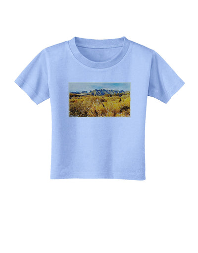 Mountain Forest Park Watercolor Toddler T-Shirt-Toddler T-Shirt-TooLoud-Aquatic-Blue-2T-Davson Sales