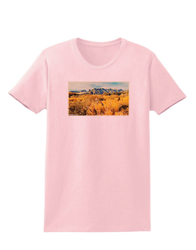 Mountain Forest Park Watercolor Womens T-Shirt-Womens T-Shirt-TooLoud-PalePink-X-Small-Davson Sales