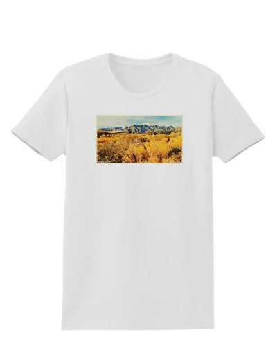 Mountain Forest Park Watercolor Womens T-Shirt-Womens T-Shirt-TooLoud-White-X-Small-Davson Sales