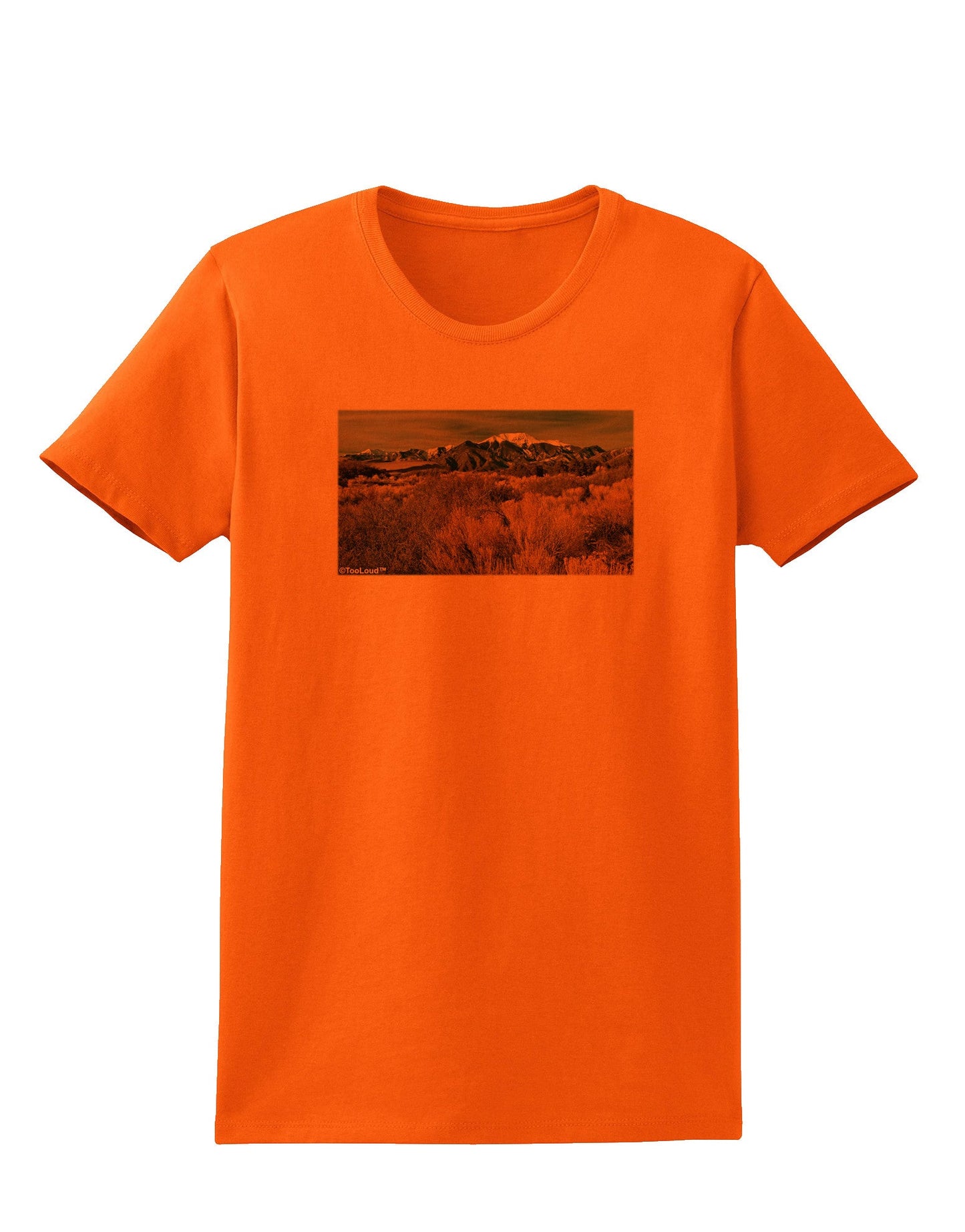 Mountain Forest Park Womens T-Shirt-Womens T-Shirt-TooLoud-Orange-X-Small-Davson Sales