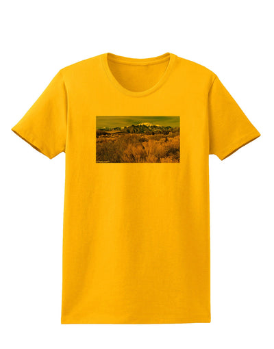 Mountain Forest Park Womens T-Shirt-Womens T-Shirt-TooLoud-Gold-X-Small-Davson Sales