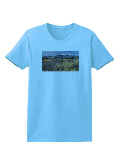 Mountain Forest Park Womens T-Shirt-Womens T-Shirt-TooLoud-Aquatic-Blue-X-Small-Davson Sales