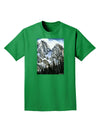 Mountain Landscape 2 Adult Dark T-Shirt-Mens T-Shirt-TooLoud-Kelly-Green-Small-Davson Sales