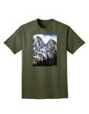 Mountain Landscape 2 Adult Dark T-Shirt-Mens T-Shirt-TooLoud-Military-Green-Small-Davson Sales