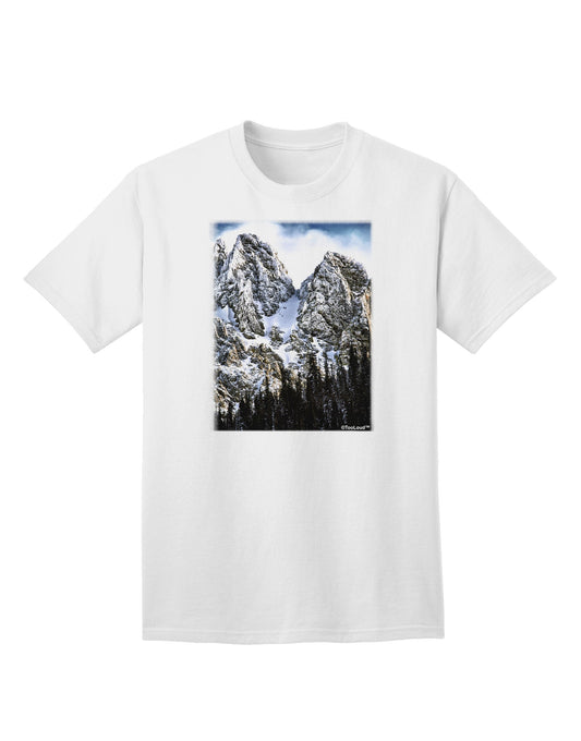 Mountain Landscape 2 Adult T-Shirt-Mens T-Shirt-TooLoud-White-Small-Davson Sales