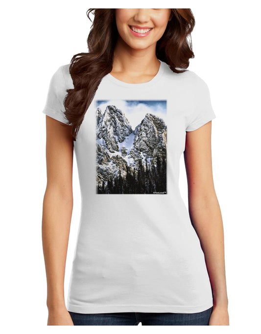 Mountain Landscape 2 Juniors T-Shirt-Womens Juniors T-Shirt-TooLoud-White-Juniors Fitted X-Small-Davson Sales