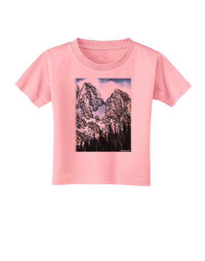 Mountain Landscape 2 Toddler T-Shirt-Toddler T-Shirt-TooLoud-Candy-Pink-2T-Davson Sales