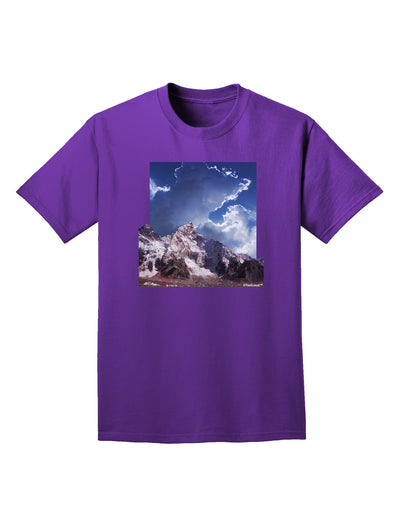 Mountain Pop Out Adult Dark T-Shirt by TooLoud-Mens T-Shirt-TooLoud-Purple-Small-Davson Sales