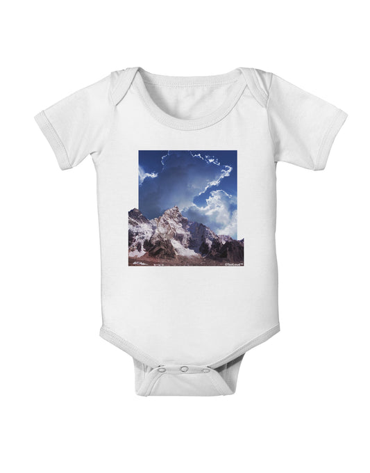 Mountain Pop Out Baby Romper Bodysuit by TooLoud-Baby Romper-TooLoud-White-06-Months-Davson Sales