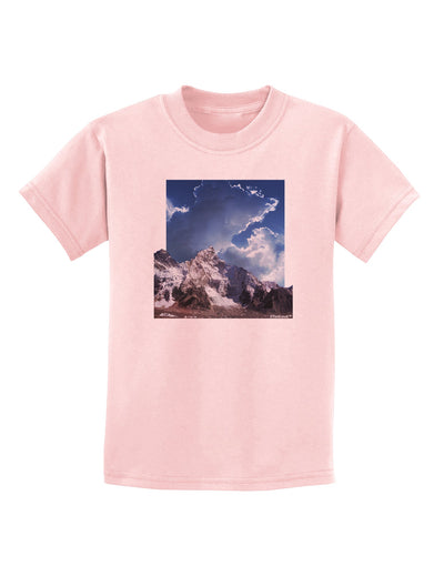 Mountain Pop Out Childrens T-Shirt by TooLoud-Childrens T-Shirt-TooLoud-PalePink-X-Small-Davson Sales