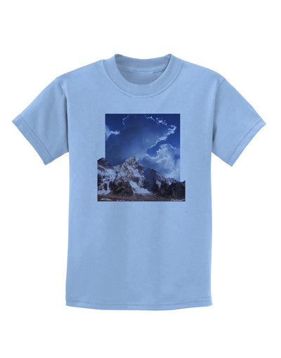 Mountain Pop Out Childrens T-Shirt by TooLoud-Childrens T-Shirt-TooLoud-Light-Blue-X-Small-Davson Sales