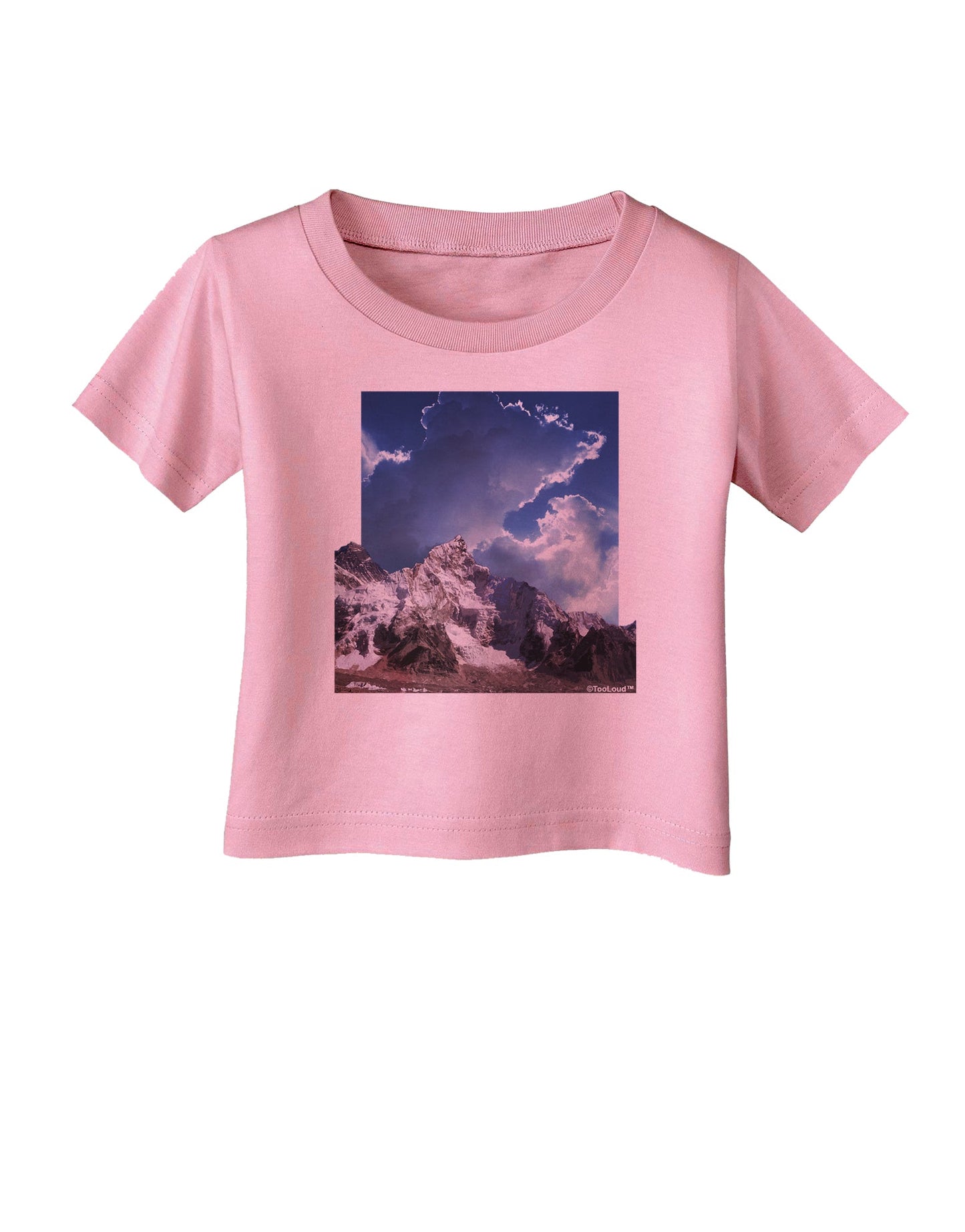 Mountain Pop Out Infant T-Shirt by TooLoud-Infant T-Shirt-TooLoud-Candy-Pink-06-Months-Davson Sales