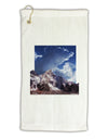 Mountain Pop Out Micro Terry Gromet Golf Towel 16 x 25 inch by TooLoud-Golf Towel-TooLoud-White-Davson Sales