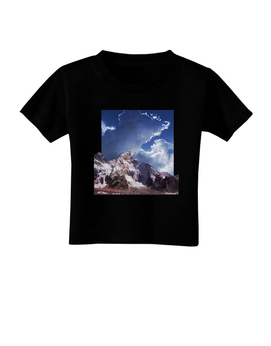 Mountain Pop Out Toddler T-Shirt Dark by TooLoud-Toddler T-Shirt-TooLoud-Black-2T-Davson Sales
