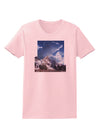 Mountain Pop Out Womens T-Shirt by TooLoud-Womens T-Shirt-TooLoud-PalePink-X-Small-Davson Sales