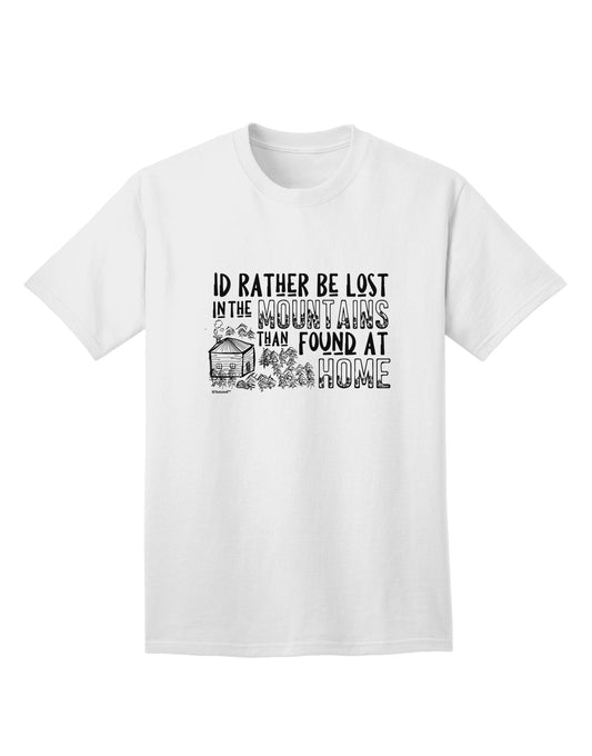 Mountain Wanderlust Adult T-Shirt Collection-Mens T-shirts-TooLoud-White-Small-Davson Sales