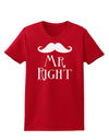 - Mr Right Womens Dark T-Shirt-Womens T-Shirt-TooLoud-Red-X-Small-Davson Sales