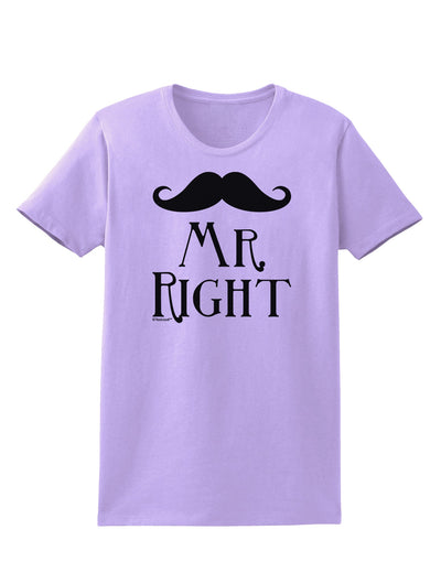 - Mr Right Womens T-Shirt-Womens T-Shirt-TooLoud-Lavender-X-Small-Davson Sales