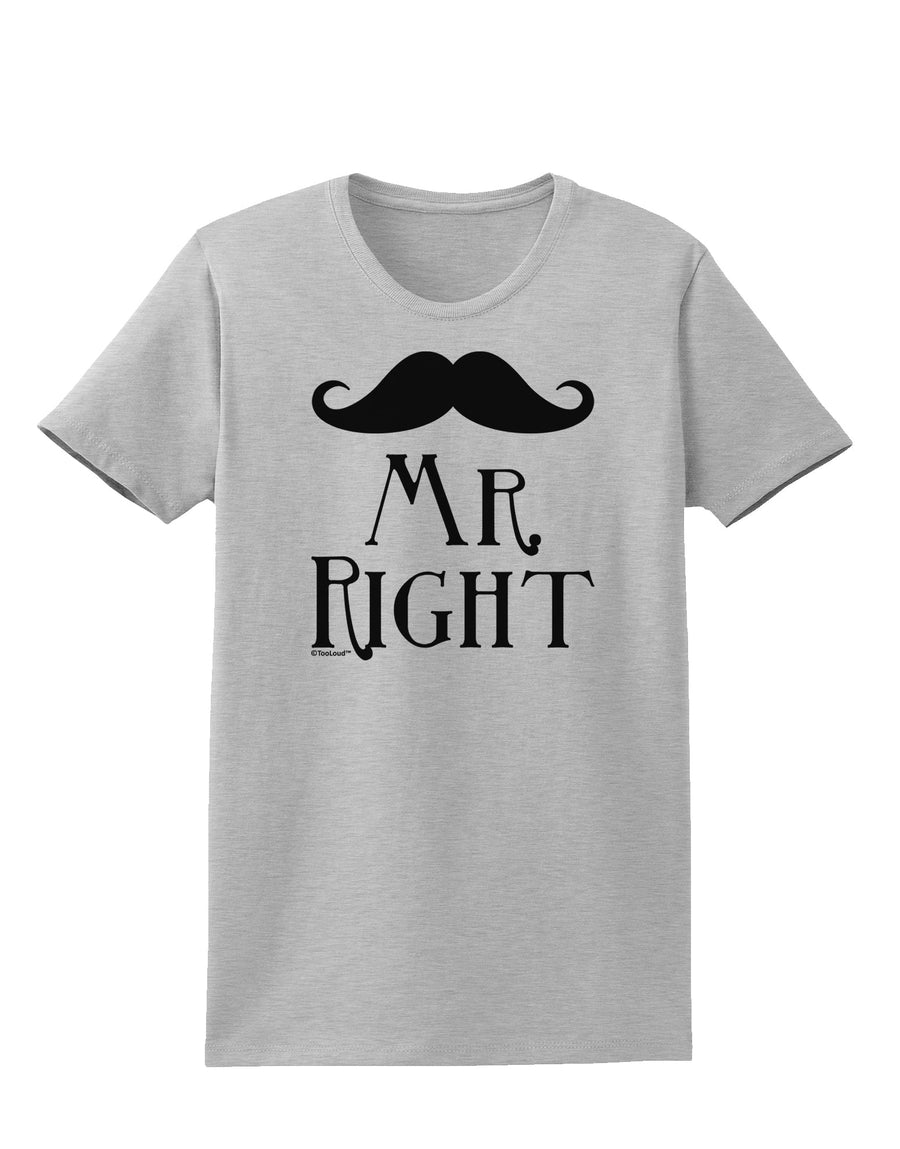 - Mr Right Womens T-Shirt-Womens T-Shirt-TooLoud-White-X-Small-Davson Sales