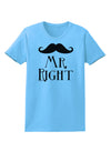 - Mr Right Womens T-Shirt-Womens T-Shirt-TooLoud-Aquatic-Blue-X-Small-Davson Sales