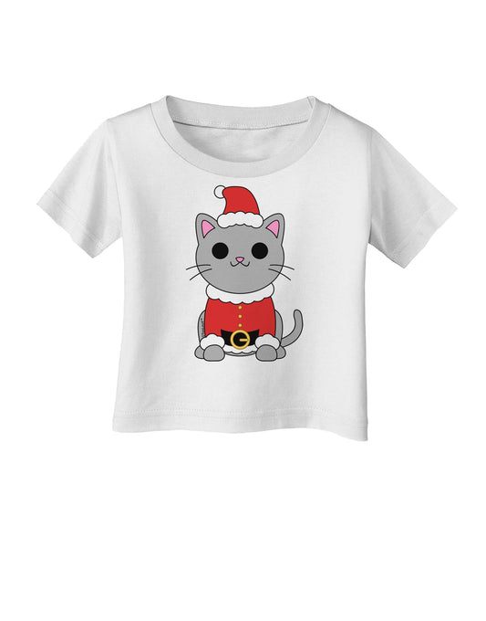 Mr. Whiskerton Santa Suit - Christmas Infant T-Shirt by TooLoud-Infant T-Shirt-TooLoud-White-06-Months-Davson Sales
