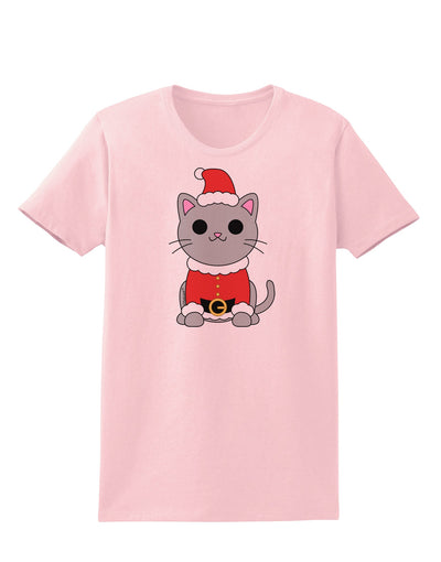 Mr. Whiskerton Santa Suit - Christmas Womens T-Shirt by TooLoud-Womens T-Shirt-TooLoud-PalePink-X-Small-Davson Sales