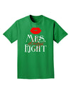 Mrs Always Right Adult Dark T-Shirt-Mens T-Shirt-TooLoud-Kelly-Green-Small-Davson Sales