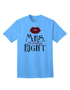 Mrs Always Right Women's Empowerment Adult T-Shirt-Mens T-shirts-TooLoud-Aquatic-Blue-Small-Davson Sales