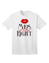 Mrs Always Right Women's Empowerment Adult T-Shirt-Mens T-shirts-TooLoud-White-Small-Davson Sales