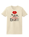 - Mrs Always Right Womens T-Shirt-Womens T-Shirt-TooLoud-Natural-X-Small-Davson Sales