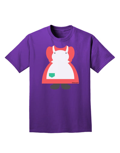 Mrs Santa Claus Character Body Christmas Adult Dark T-Shirt-Mens T-Shirt-TooLoud-Purple-Small-Davson Sales