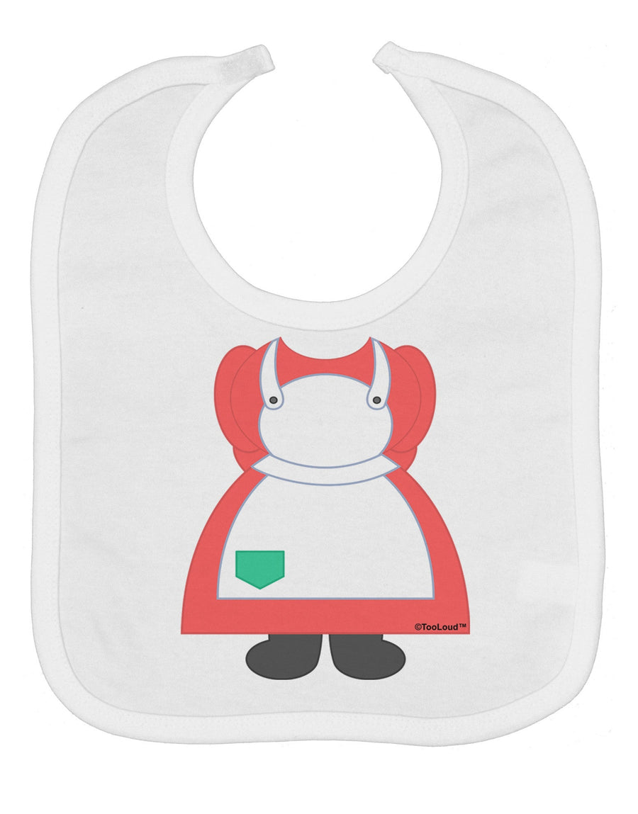 Mrs Santa Claus Character Body Christmas Baby Bib