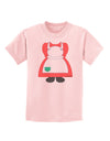 Mrs Santa Claus Character Body Christmas Childrens T-Shirt-Childrens T-Shirt-TooLoud-PalePink-X-Small-Davson Sales