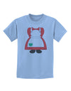 Mrs Santa Claus Character Body Christmas Childrens T-Shirt-Childrens T-Shirt-TooLoud-Light-Blue-X-Small-Davson Sales